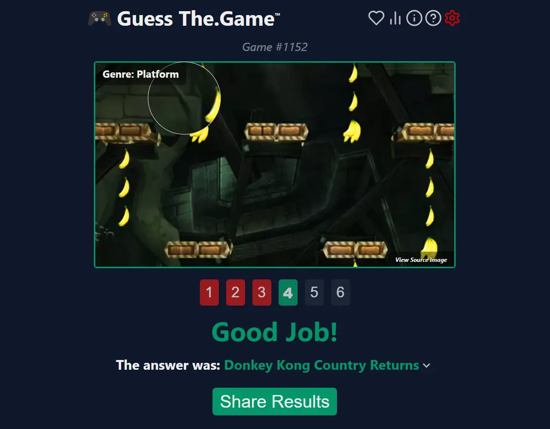 Guess the Game Screenshot